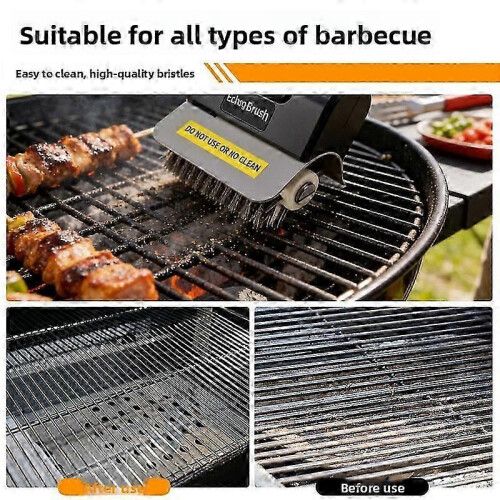 Ηλεκτρική βούρτσα καθαρισμού BBQ, ασύρματο εργαλείο καθαρισμού ψησ 1