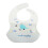 Silicone Baby Bib Whale Pattern 1 Piece 5