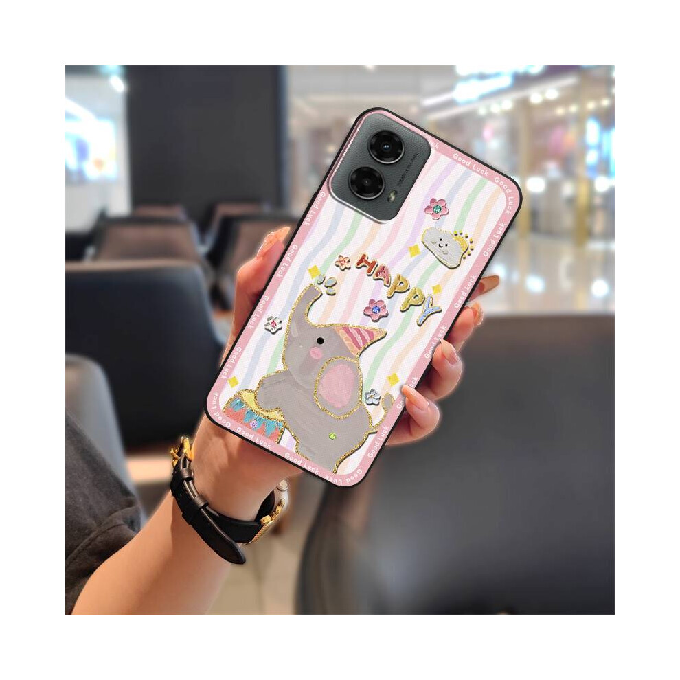 Tpu Phone Case For Moto G 5G 2024 Shockproof Graffiti Design 9426043693541