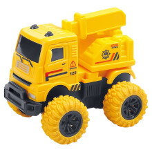 Construction Trucks Toys for Kids, Pull-Back Excavator