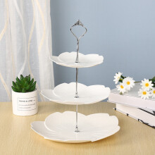3-Tier Dessert Stand Plastic 1 Piece