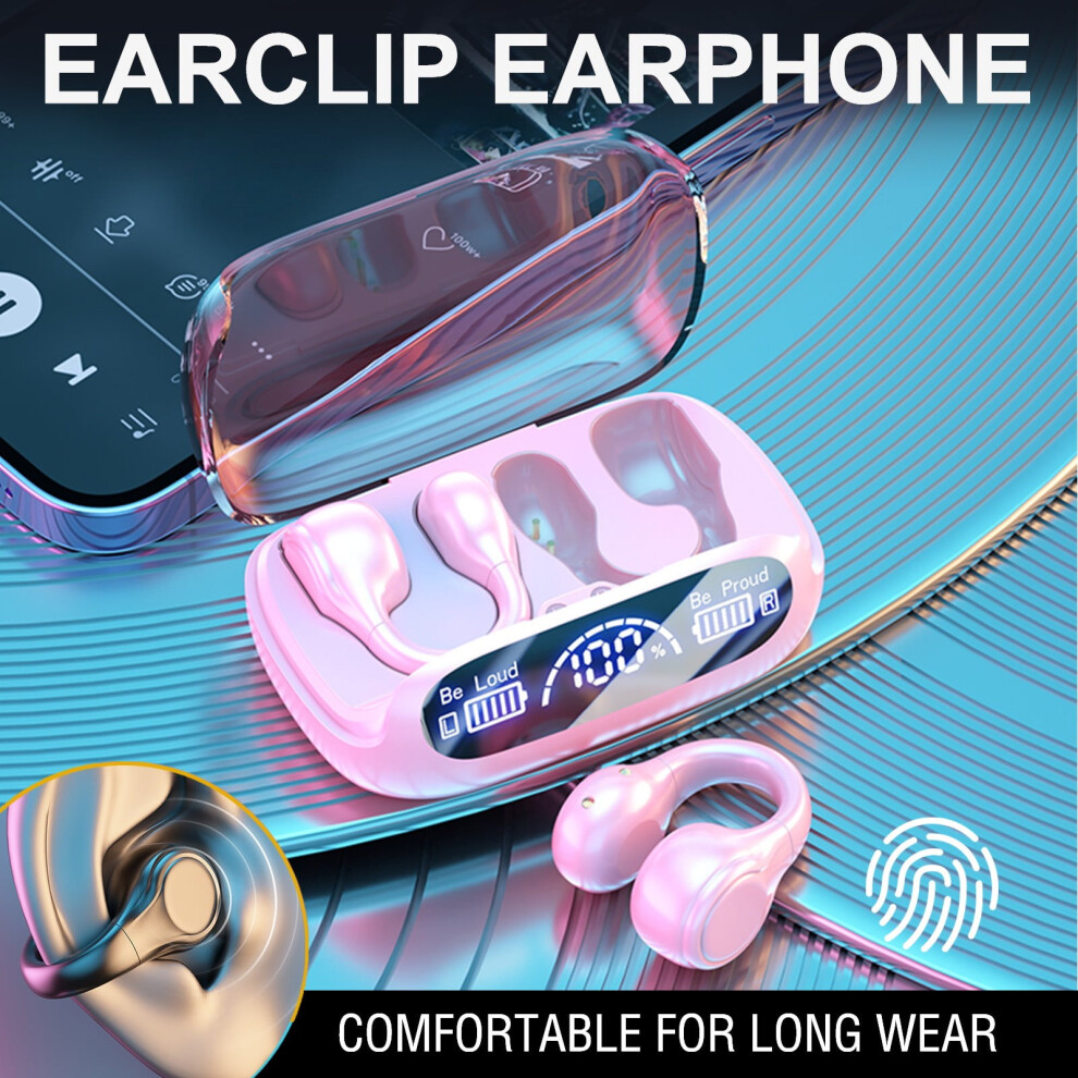 Wireless Ear Clip Headphones Bluetooth 5.3 Open-Ear Bone 9180333294879