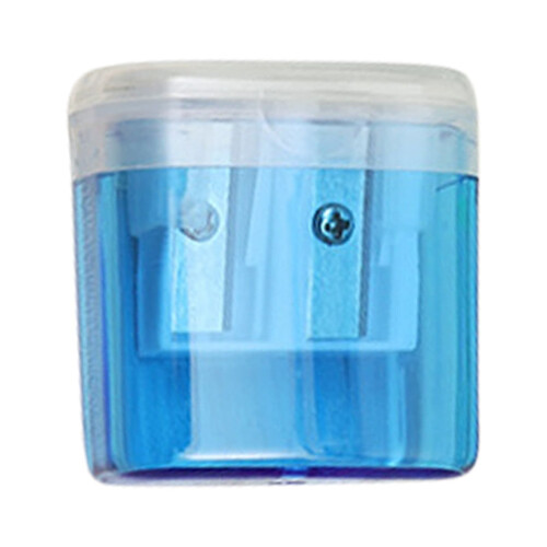 Manual Pencil Sharpener for Pencils and Crayons, Mini