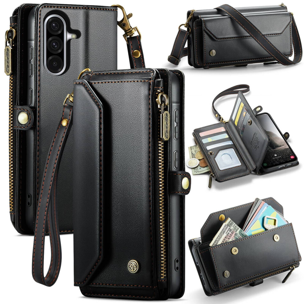 Samsung Galaxy A36 5G Rfid-Blocking Crossbody Wallet Case 9043876460999