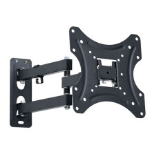 Rotatable Screen Bracket Steel Wall Mount Black 1 Pack