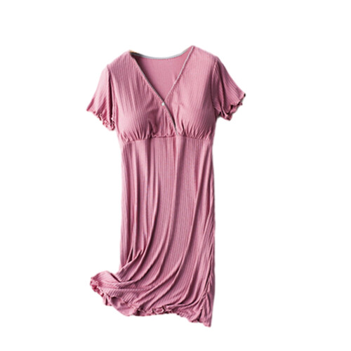 Maternity Summer Dress – Soft Lightweight Nightgown for 2