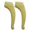 Silicone Eyeglass Strap Holder Pair 0.39 x 1.57 inch 1