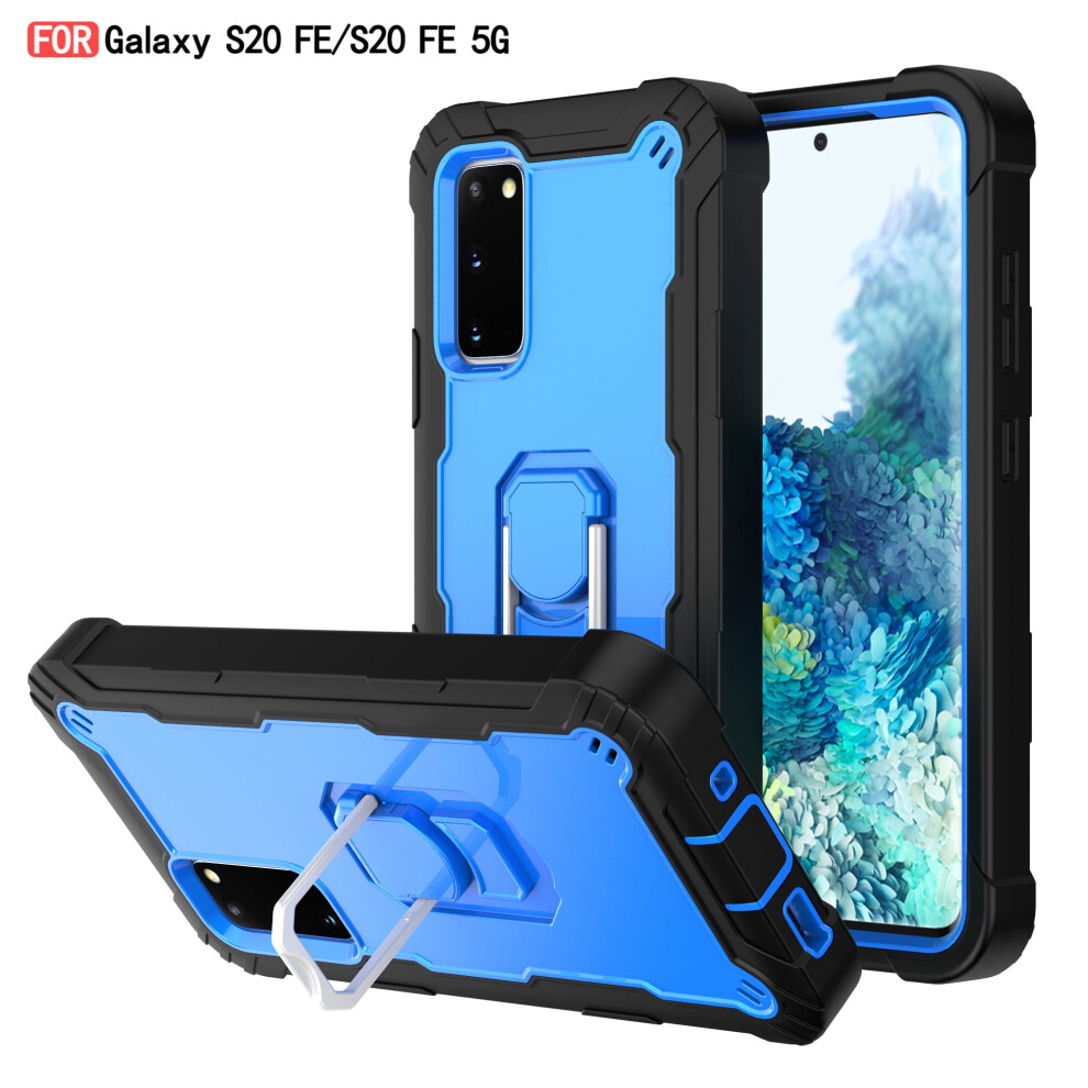 Galaxy S20 Fe Case With Metal Ring Holder And Kickstand 9180333299850