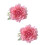 Flower Window Curtain Tieback Clip 2 pcs 1
