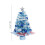 Mini Christmas Tree Blue Tabletop Artificial 12-inch 4