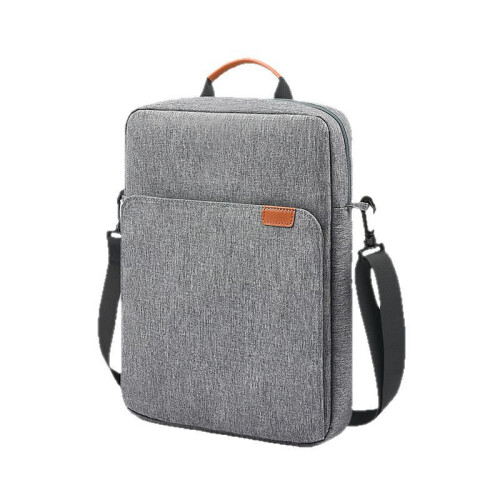 Tablet Sleeve Bag Grey 13 Inch with Shoulder Strap