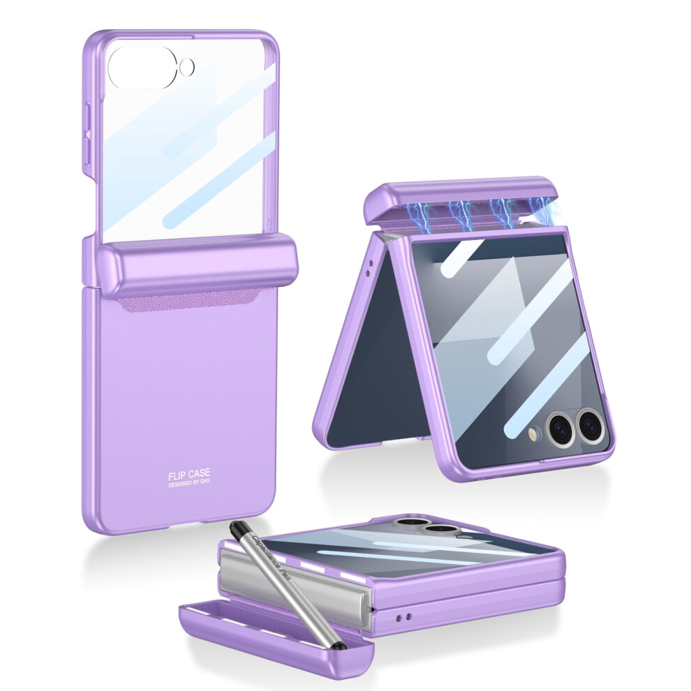 Samsung Galaxy Z Flip 7 Case With Hinge Protection, Stylus 9180333286058