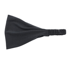 Wide Sweat Headband Black One Size for Workout and Daily Use