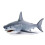 Μπλε φιγούρα καρχαρία – Ρεαλιστική εκπαιδευτική φιγούρα θαλάσσιου ζώου 1