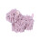 Chenille-Handtuch mit Cartoon-Hunde-Plüschball, rosa 1