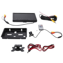 9 hüvelykes autós LCD monitor HD VGA/AV bemenettel