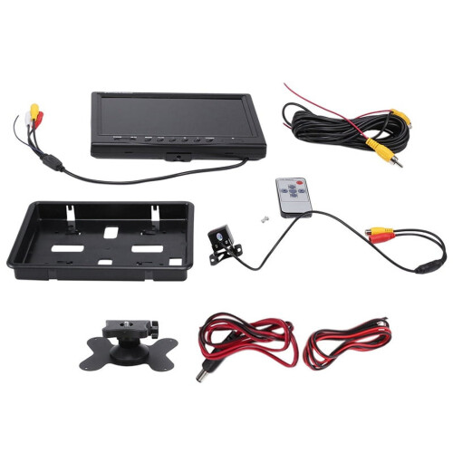 Monitor LCD HD da 9 pollici per auto con ingresso VGA/AV