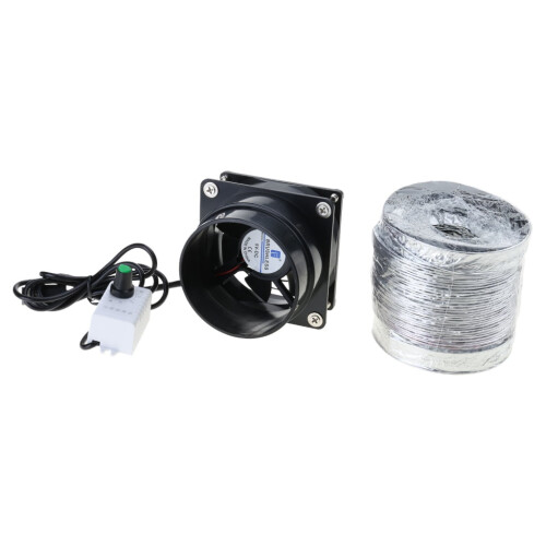 USB Solder Absorber Fan Ventilation Exhaust Duct Fan 1