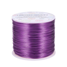 Aluminum Craft Wire Anodized Purple 20 Gauge 770 Feet