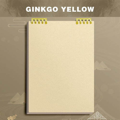 A5 Yellow Journaling Notebook Grid 60 Pages 2