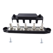 Bus Bar Post 48V 300A with Cover M8