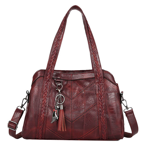Weiche Damen-Ledertasche, große Kapazität, Umhängetasche