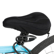 Gel Bike Seat Cushion Soft Shock-Absorbing Pad 27x17cm