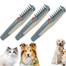 Mataway E-Comb Electric Pet Grooming Comb and Trimmer 3 pcs