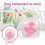 Pink Hamster Carrier Rectangular Plastic 1 Pack 6