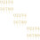 Gold Number Cake Topper Set 3 Pieces 3