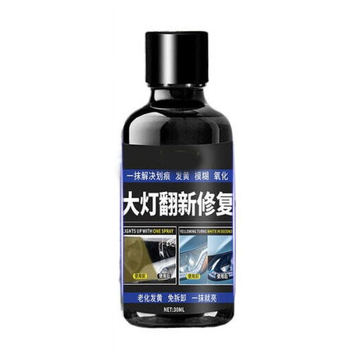 Car Headlight Cleaning Solution 30ml