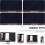 Cortinas transparentes azul-marinho, pacote com 2 unidades, 137 x 213 cm (54 x 84 polegadas) 3