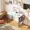 Computer Desk White 31 Inch for Small Spaces 2