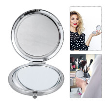 Compact Folding Makeup Mirror for Handbag