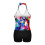 Women's plus size halter neck two-piece swimsuit set with 5