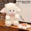 Lamb Plush Toy Cotton White 8.6 Inch 6