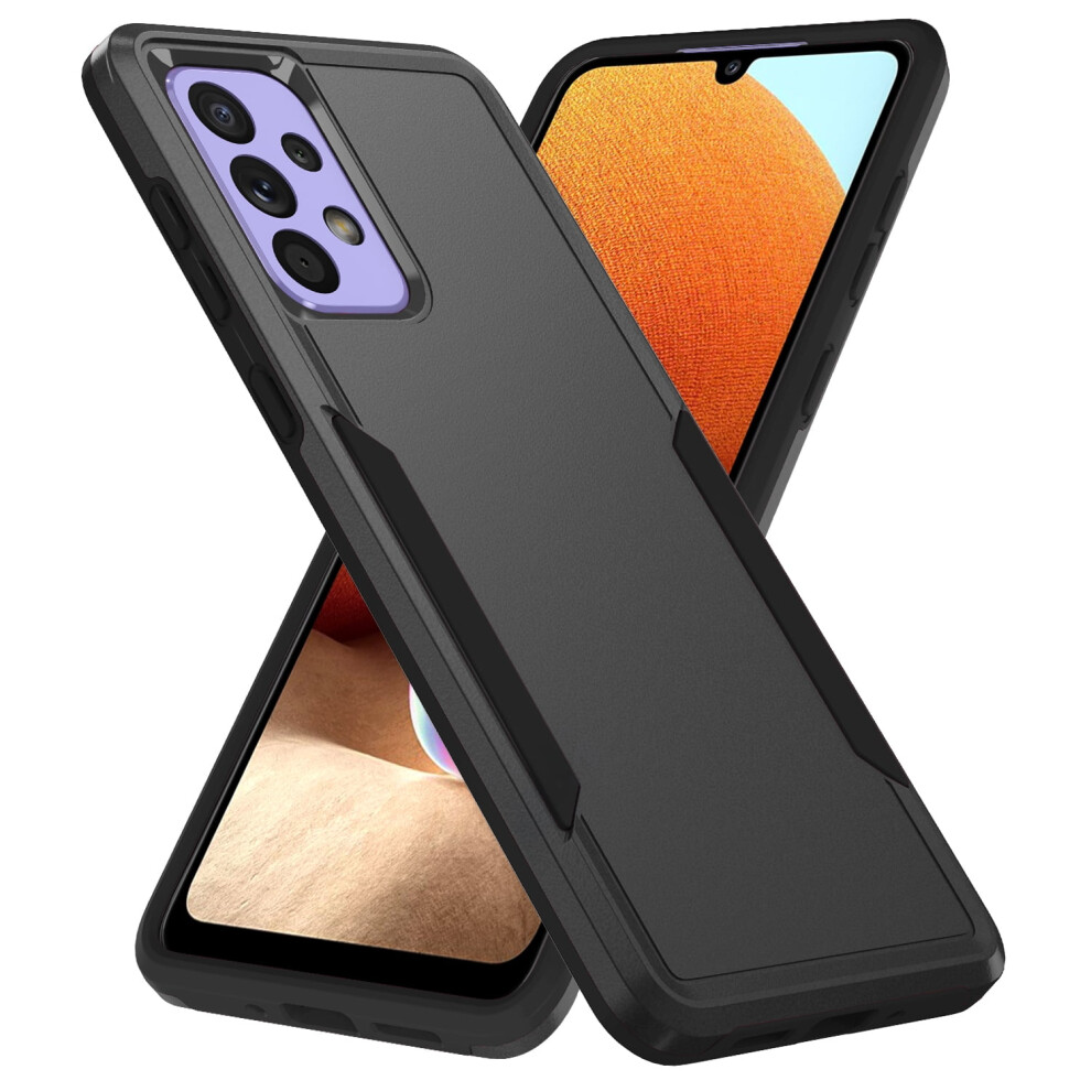 Galaxy A53 5G Military-Grade Dual-Layer Rugged Case Black 9043876474897