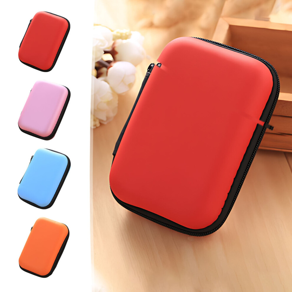 Leather Earphone Case With Zipper For Wireless Earbuds 9426043680091