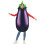 Aubergine cosplay kostym, vuxen 1