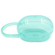 Pacifier Case Holder BPA-Free Transparent Green