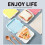 Sandwich Bread Storage Box Portable Sealed Lunch Box 4