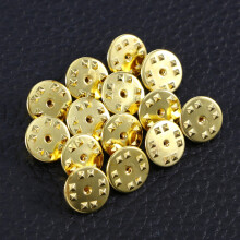 Butterfly Clutch Pin Backs Gold Finish 50 pcs