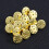 Butterfly Clutch Pin Backs Gold Finish 50 pcs 1