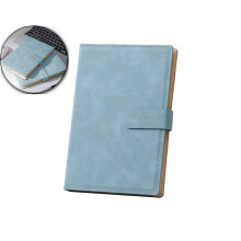 A5 lined leather journal hardcover notebook