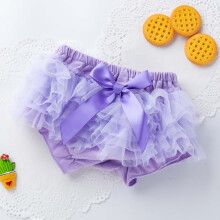 Newborn Baby Girls Bloomers Diaper Covers Cotton Lace