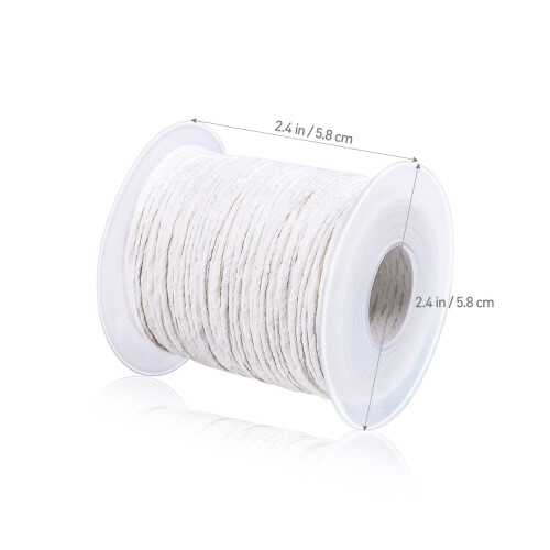ULTNICE Braided Candle Wick Spool 61m 1