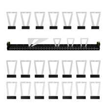 Adjustable Dovetail Marking Gauge Set 28 Pieces Metric and