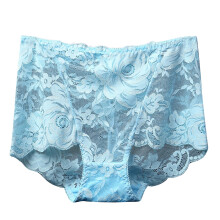 Women's Lace Boyshort Panties Plus Size Soft Stretch