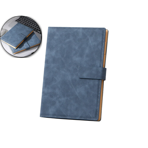 A5 lined leather journal hardcover notebook