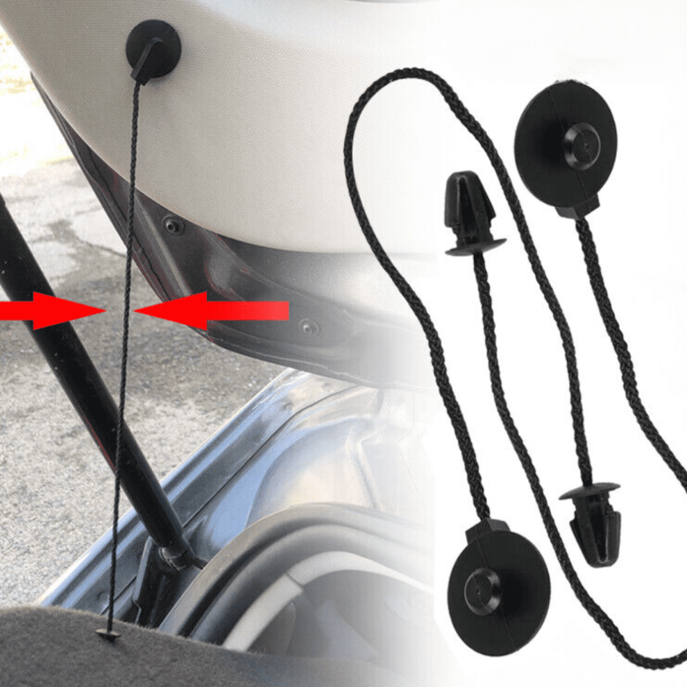 Ford Focus Mk3 Trunk Lanyard Clip 1930212 Black 9085618009417